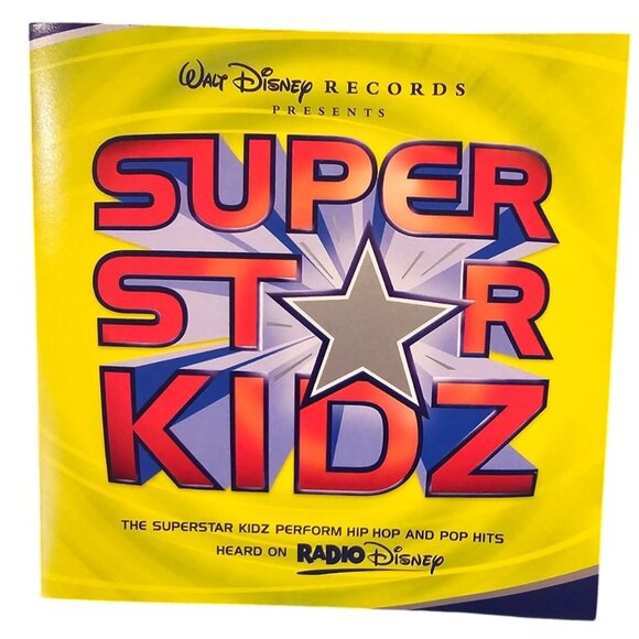 Superstar Kidz CD Hip Hop & Pop Hits Walt Disney Records Various Artists 37669cd - Picture 1 of 2